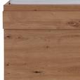 Stauraumbett 140x200 cm Box, Artisan Eiche Dekor/Weiß - Blau/Eichefarben, MODERN, Holzwerkstoff (140/200cm) - Ondega