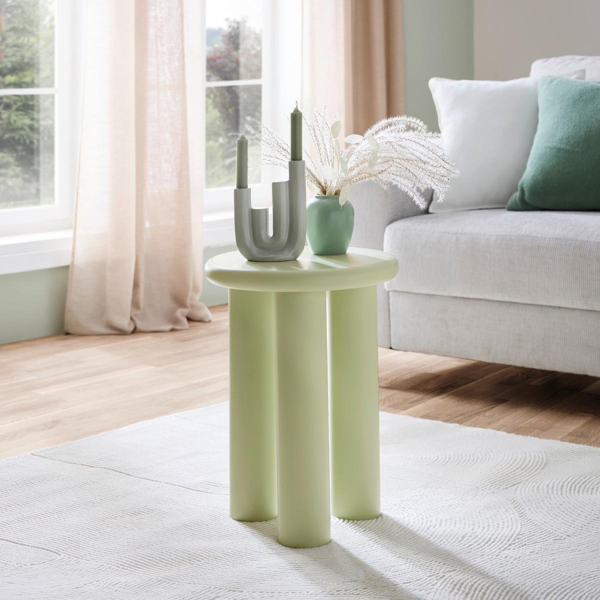 ODKLÁDACÍ STOLEK ARNE -TREND- - zelená, Moderní, kompozitní dřevo (35/35/45cm) - Mömax