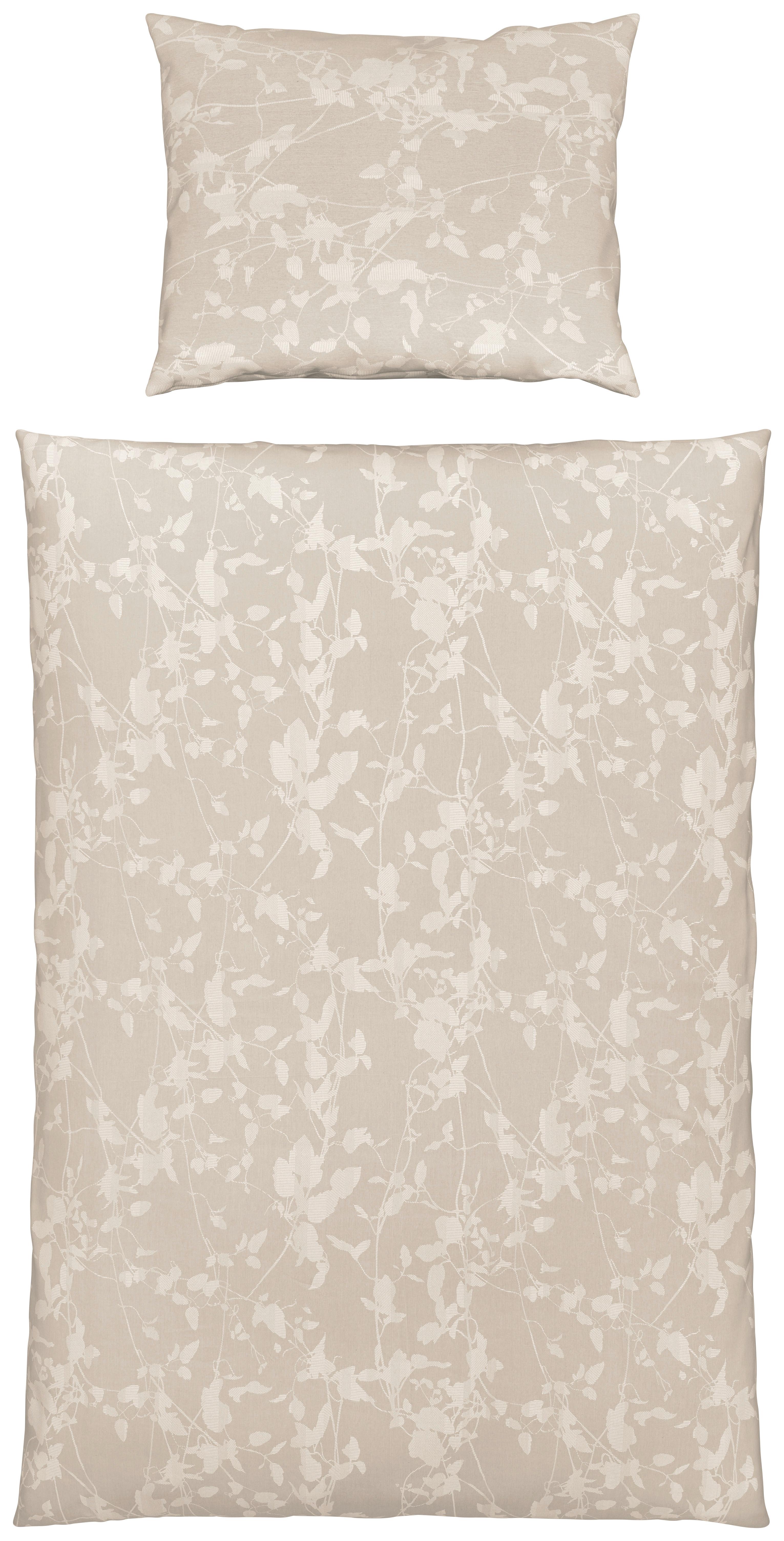 Ágyneműhuzat-garnitúra Lucia - ezüstszínű, Romantik / Landhaus, textil - James Wood