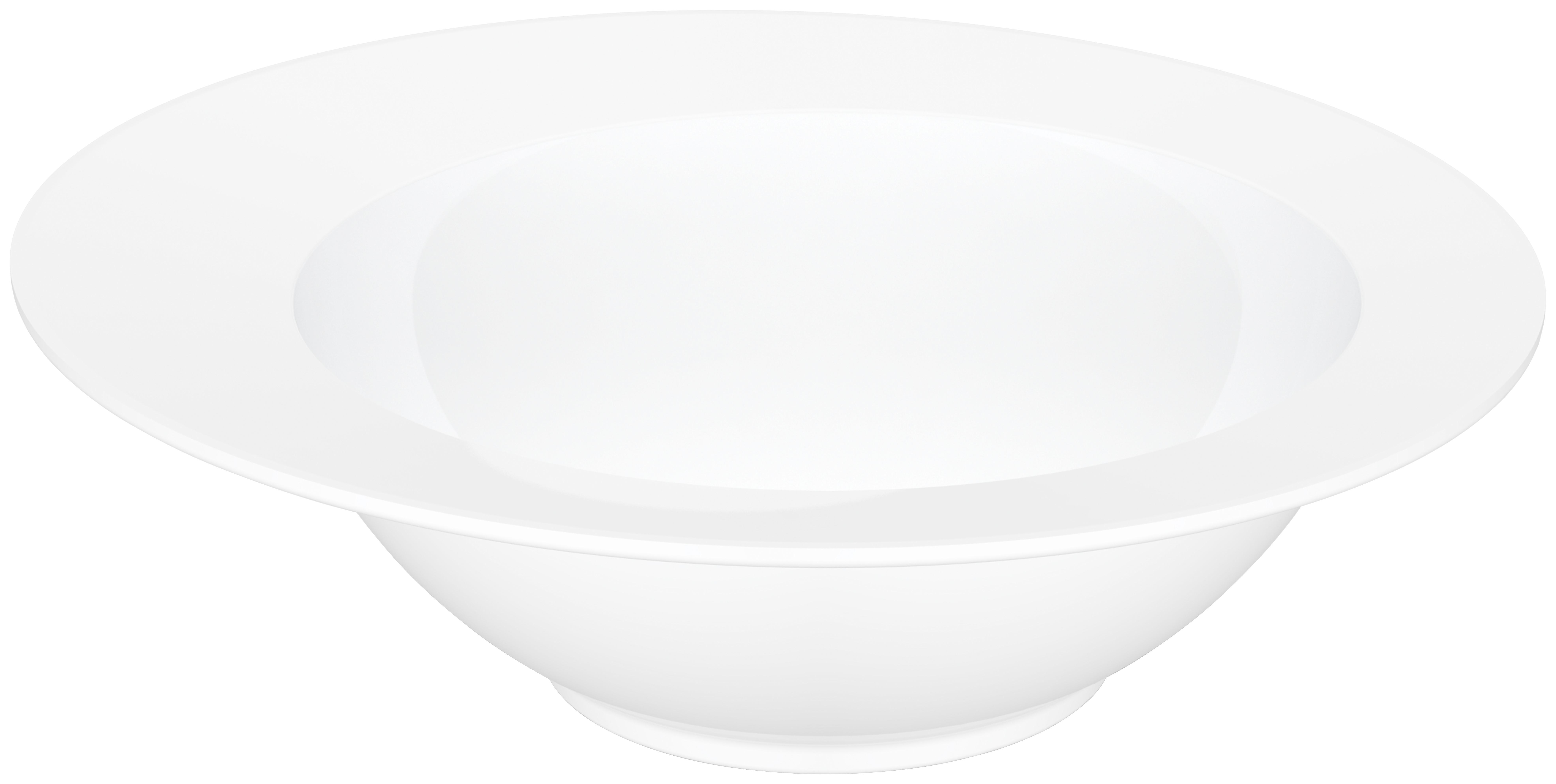 Salátová Mísa Eclilpse, Ø: 31cm - bílá, Moderní, keramika (31/7cm) - Premium Living