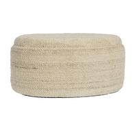 Hockerbank Beige B: 81cm - Beige, Design, Textil (81/40/62cm) - MID.YOU