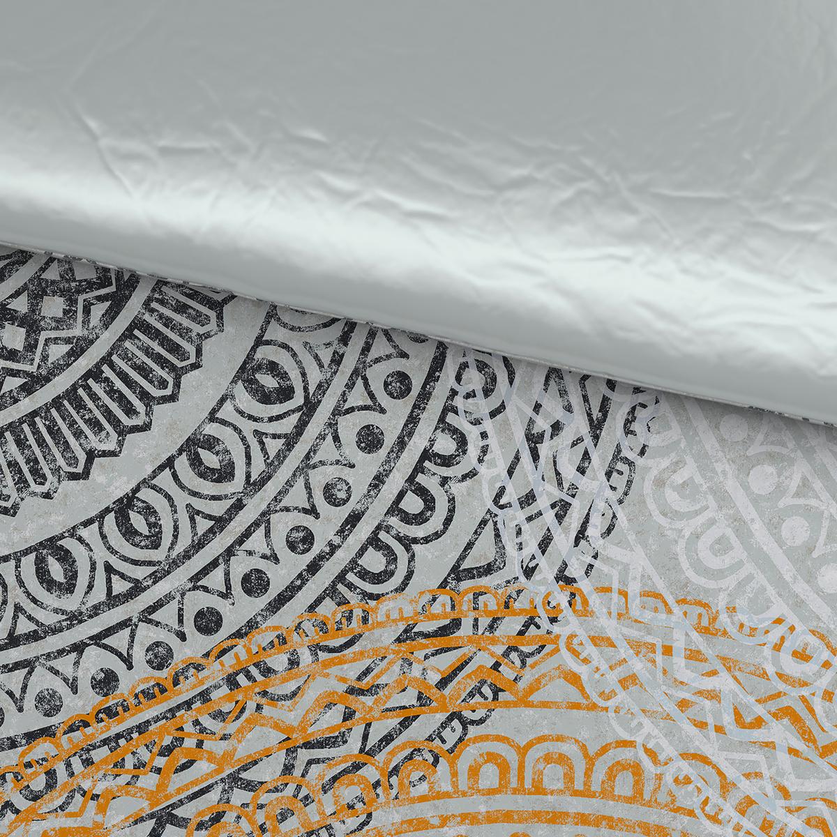 Bettwäsche Java - Grau/Honig, ROMANTIK / LANDHAUS, Textil - James Wood