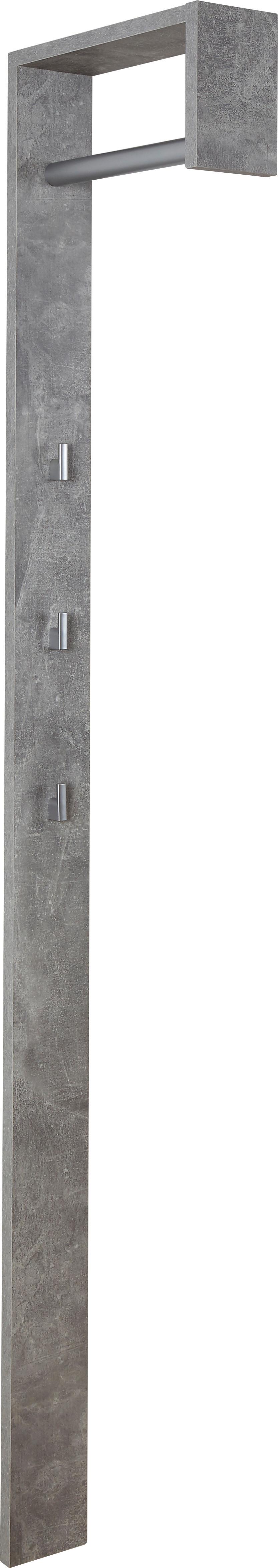 Šatní Panel Senex - šedá, Moderní, dřevo (10/170/33cm)