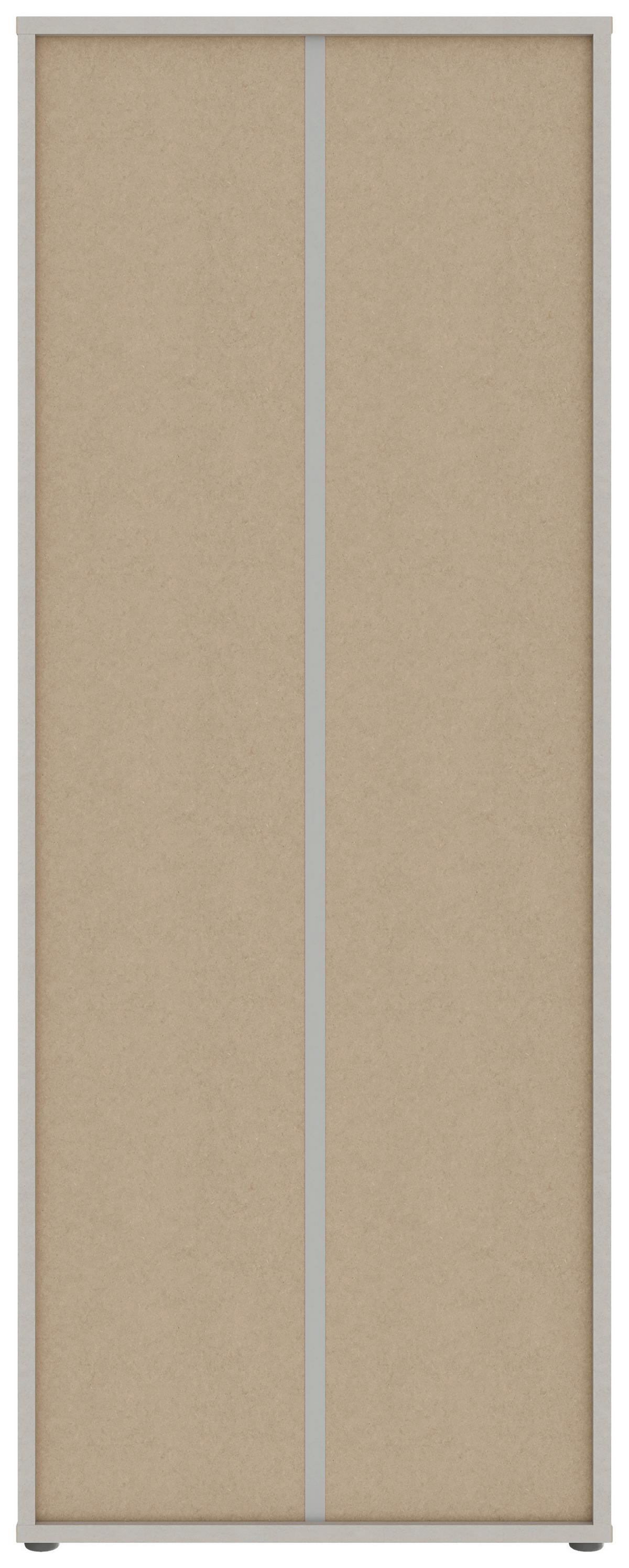Botník, barva kašmírová, š: 74,5cm - šedá/pískové barvy, Moderní, kompozitní dřevo/plast (74,5/191,9/34,9cm)