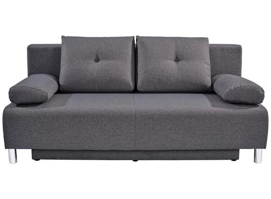 Pohovka Boxspring Ines - barvy stříbra, Moderní, dřevo/textilie (203/96/102cm) - Luca Bessoni Pohovka Boxspring Ines - barvy stříbra, Moderní, dřevo/textilie (203/96/102cm) - Luca Bessoni