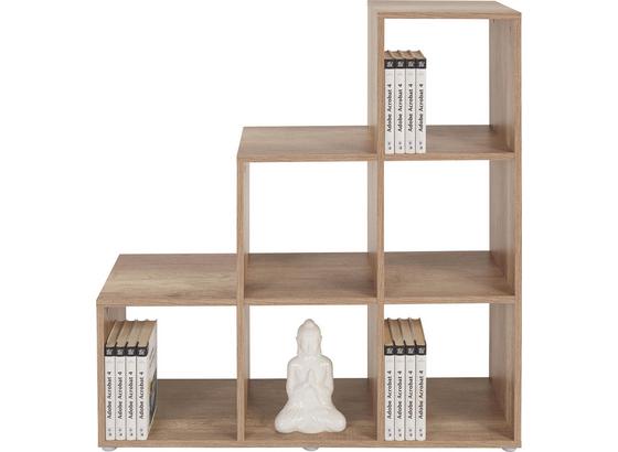 Raumteiler Pisa 3 - Eichefarben, MODERN, Holz (112/114/35cm) Raumteiler Pisa 3 - Eichefarben, MODERN, Holz (112/114/35cm)