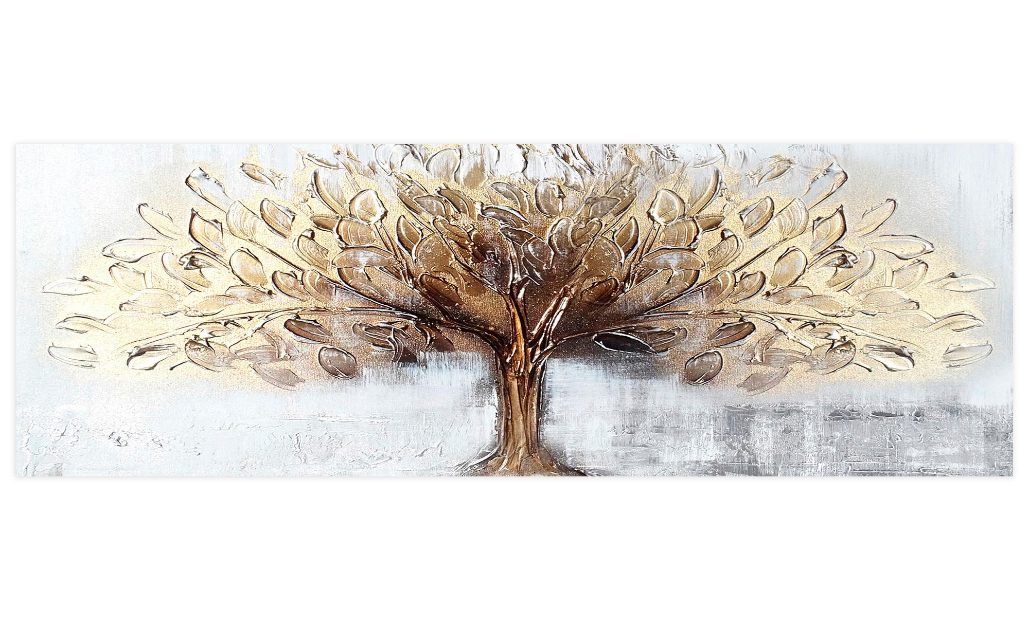 ORIGINALBILD LUISE -PAZ- - Multicolor/Naturfarben, KONVENTIONELL, Holzwerkstoff/Textil (90/30cm) - Luca Bessoni