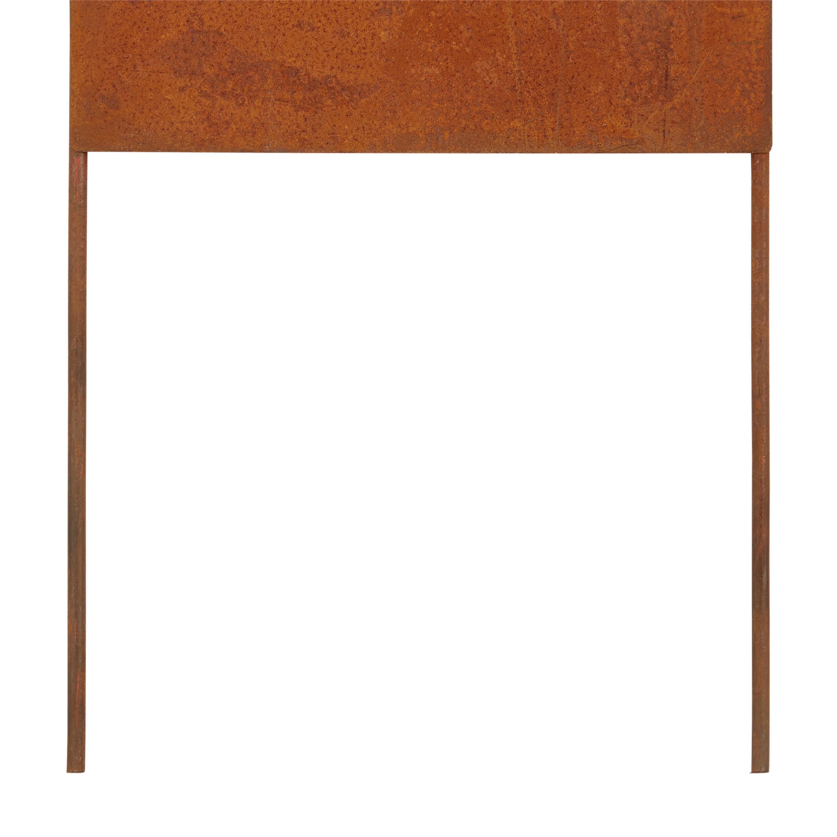 Leszúrható Kerti Dekoráció Flavia - rozsdavörös, Konventionell, fém (22/70cm) - Luca Bessoni