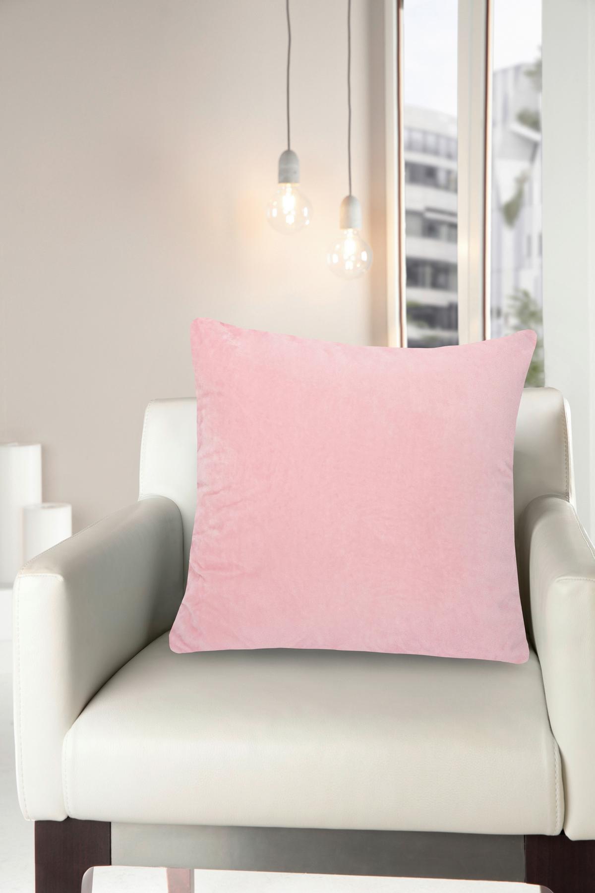 Kissenhülle Uta - Türkis/Taupe, KONVENTIONELL, Textil (40/40cm) - Ondega