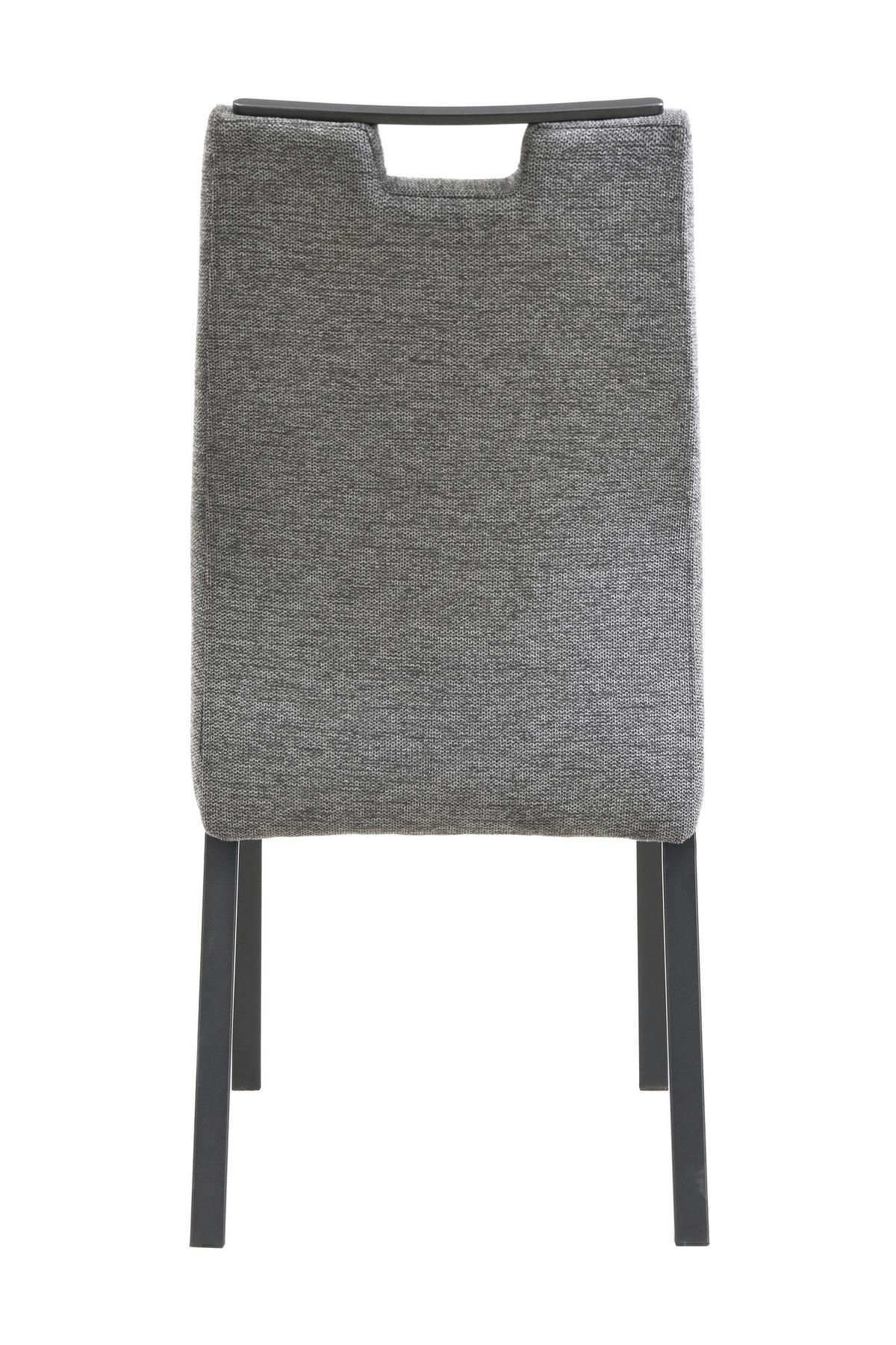 TISCHGRUPPE EBRO G - Eichefarben/Anthrazit, MODERN, Holzwerkstoff/Textil (140 - 180/76/90cm) - P & B