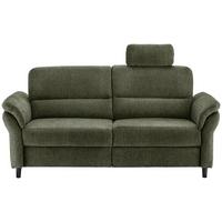 3-Sitzer-Sofa Cavoli, Olivgrün R B: 192 cm - Schwarz/Olivgrün, MODERN, Textil (192/90/89cm) - Livetastic