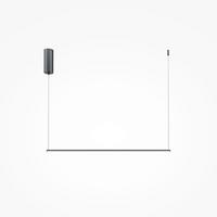 Pendelleuchte Halo - Schwarz, MODERN, Metall (80/17/36,7cm) - MAYTONI