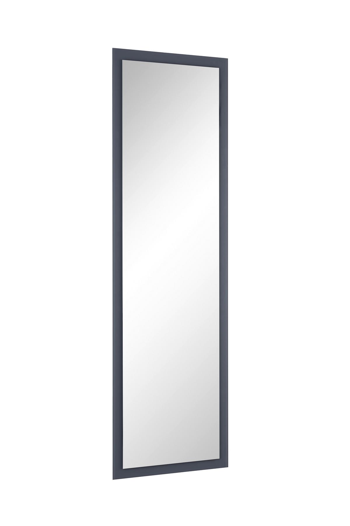 Wandspiegel Laco 14 Anthrazit BxH: 118x36 cm - Anthrazit, MODERN, Glas (118/36cm)