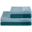 Frottierset Chiara 4er Set - Blau/Petrol, MODERN, Textil - Luca Bessoni