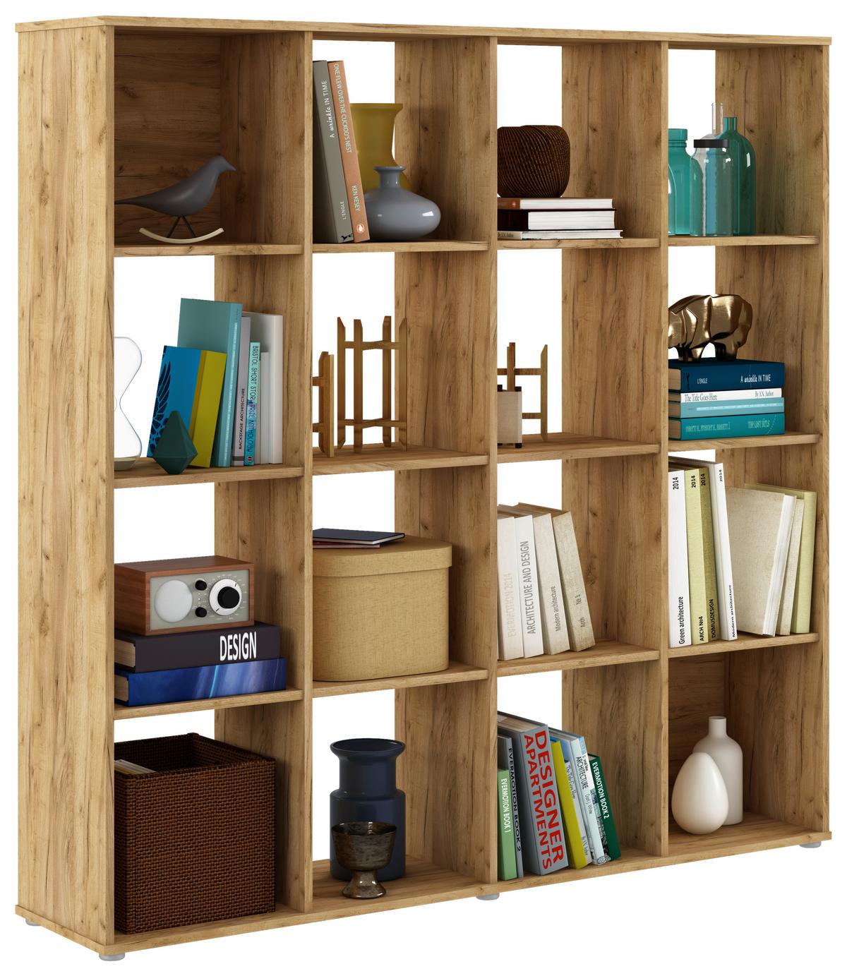 DELIACA STENA BERNI - dub artisan, Trend, kompozitné drevo (158/158/35cm)