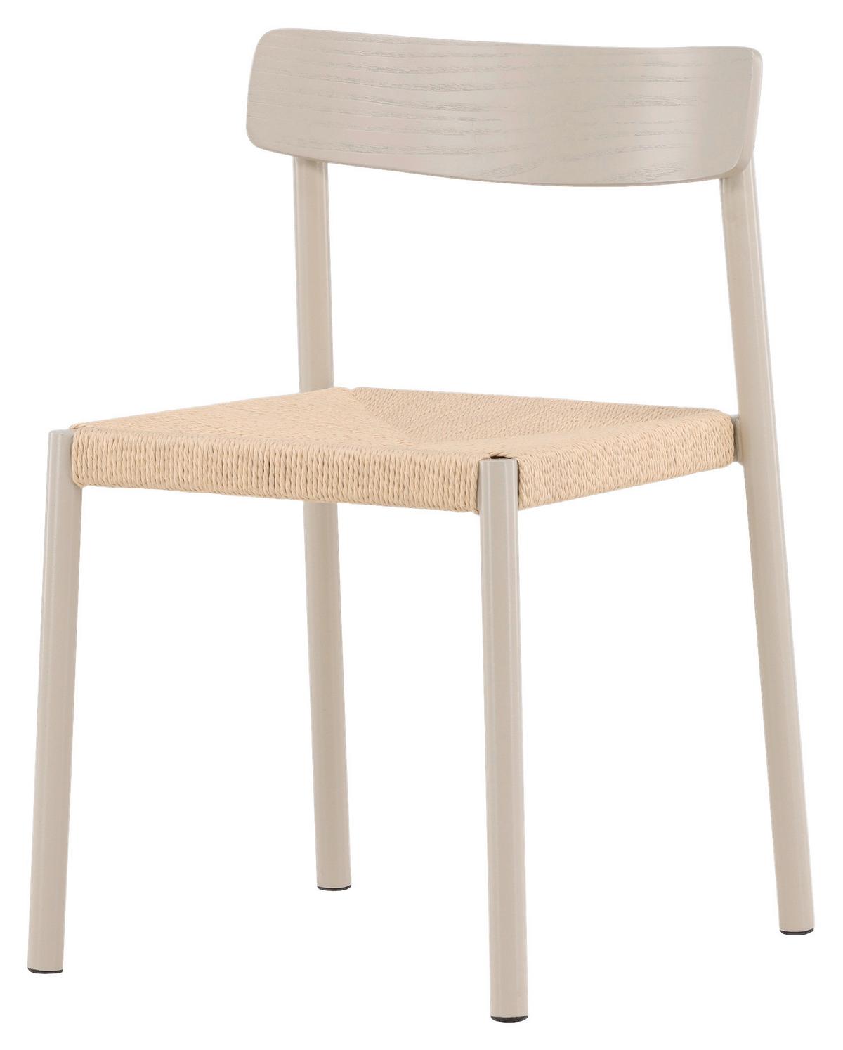 Stuhl Malmön - Design, Holz/Metall (51,5/79/54cm) - Livetastic