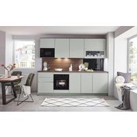 Küchenblock Sidney - Walnussfarben/Grau, Basics, Holzwerkstoff (272cm) - Vertico