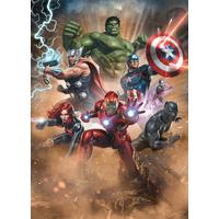 Fototapete Avengers Superpower - Multicolor, Trend, Textil (200/280cm)