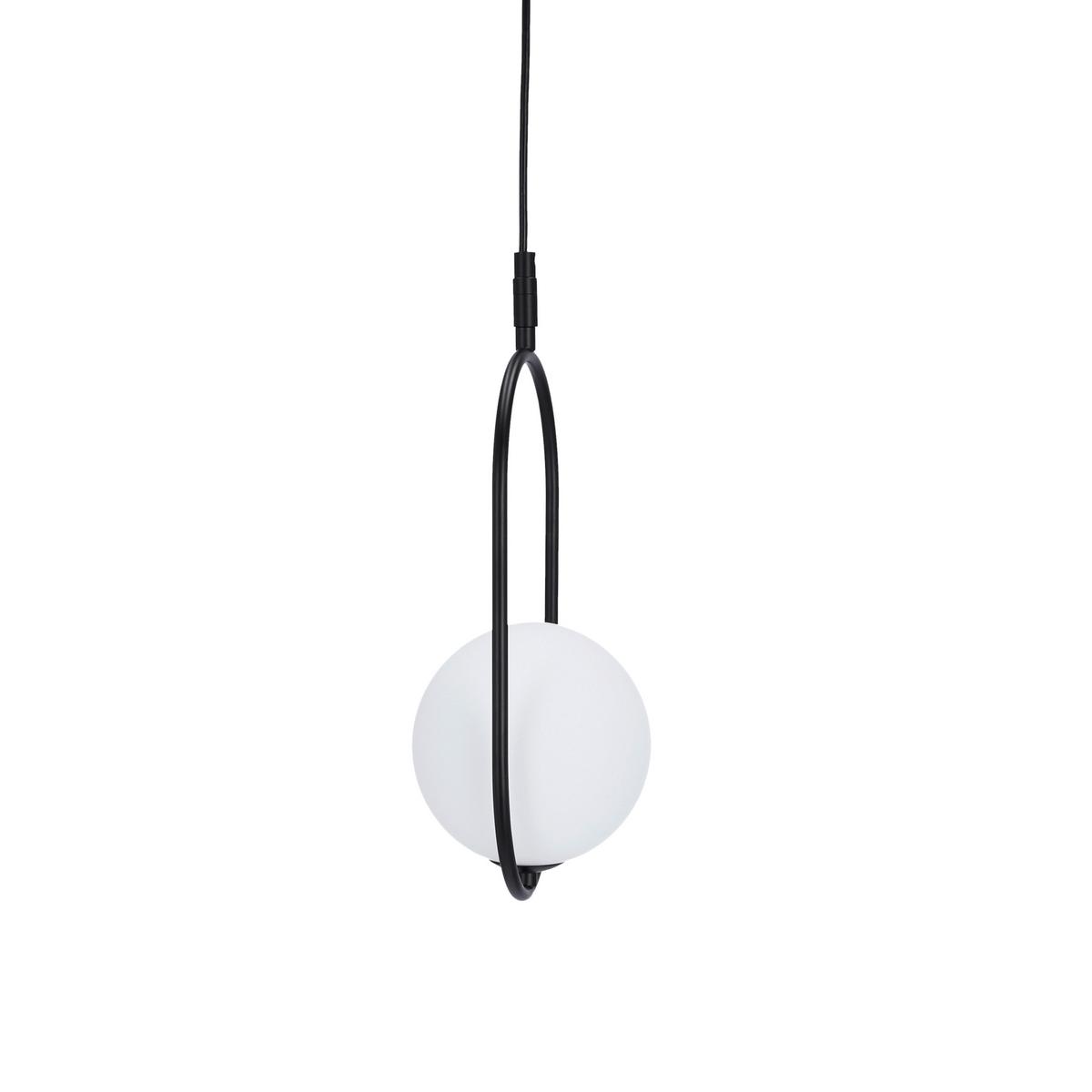 Pendelleuchte 31-10148 Cordel - Schwarz/Weiß, Design, Metall (18.5/15/120cm)
