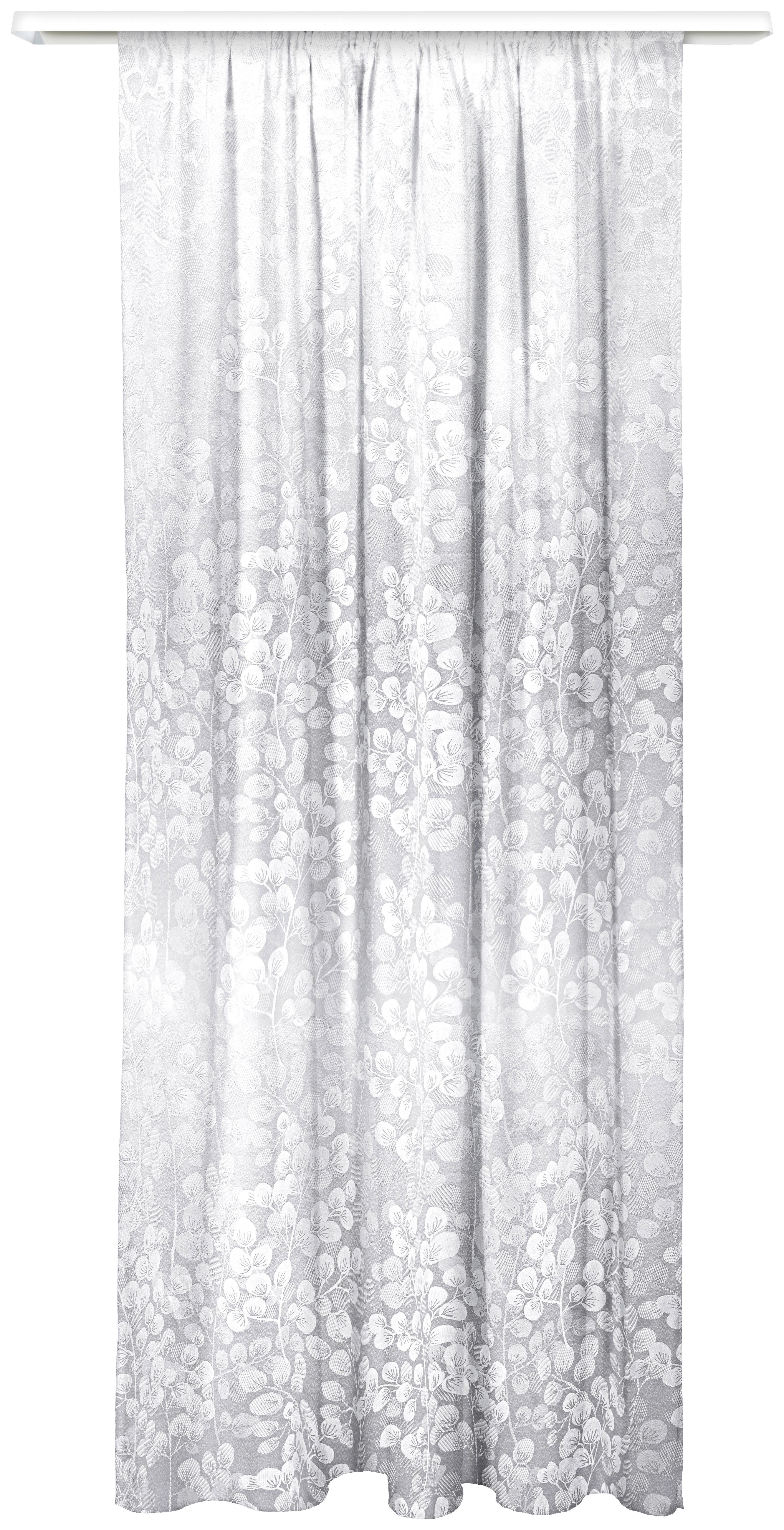 Fertigvorhang Anita - Weiß, MODERN, Textil (135/245cm) - Luca Bessoni