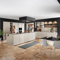 Einbauküche Riga Frei Planbar Modern, Grifflos - MODERN, Holzwerkstoff - Vertico