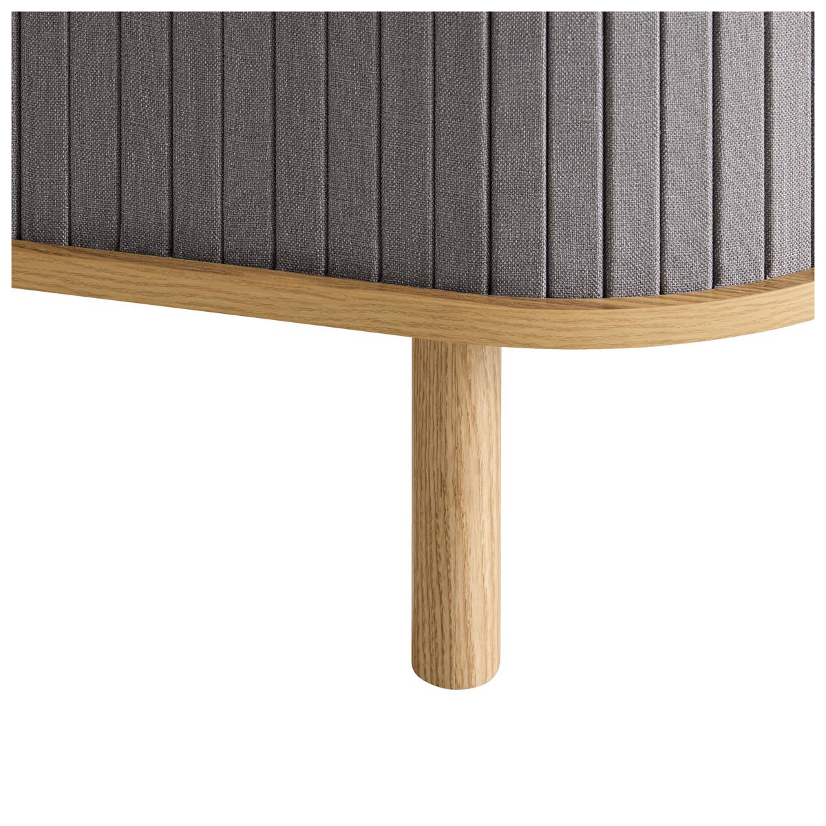 KOMODA ARVID -EXKLUSIV- - sivá/prírodná farba, Modern, drevo/kompozitné drevo (100/75/40cm) - Mömax