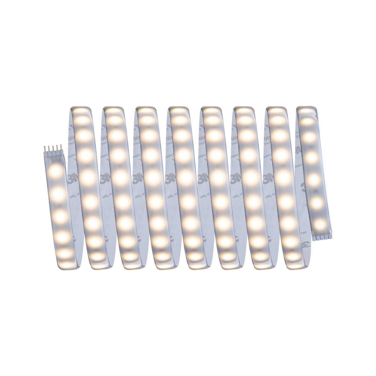 Led-streifen 3-5,5 Cm Dimmbar - Silberfarben, Basics, Kunststoff (300-550,0cm) - Paulmann