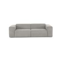 3-Sitzer-Sofa Manne Grau B: 266 cm - Schwarz/Grau, Design, Textil (266/76/116cm) - MID.YOU