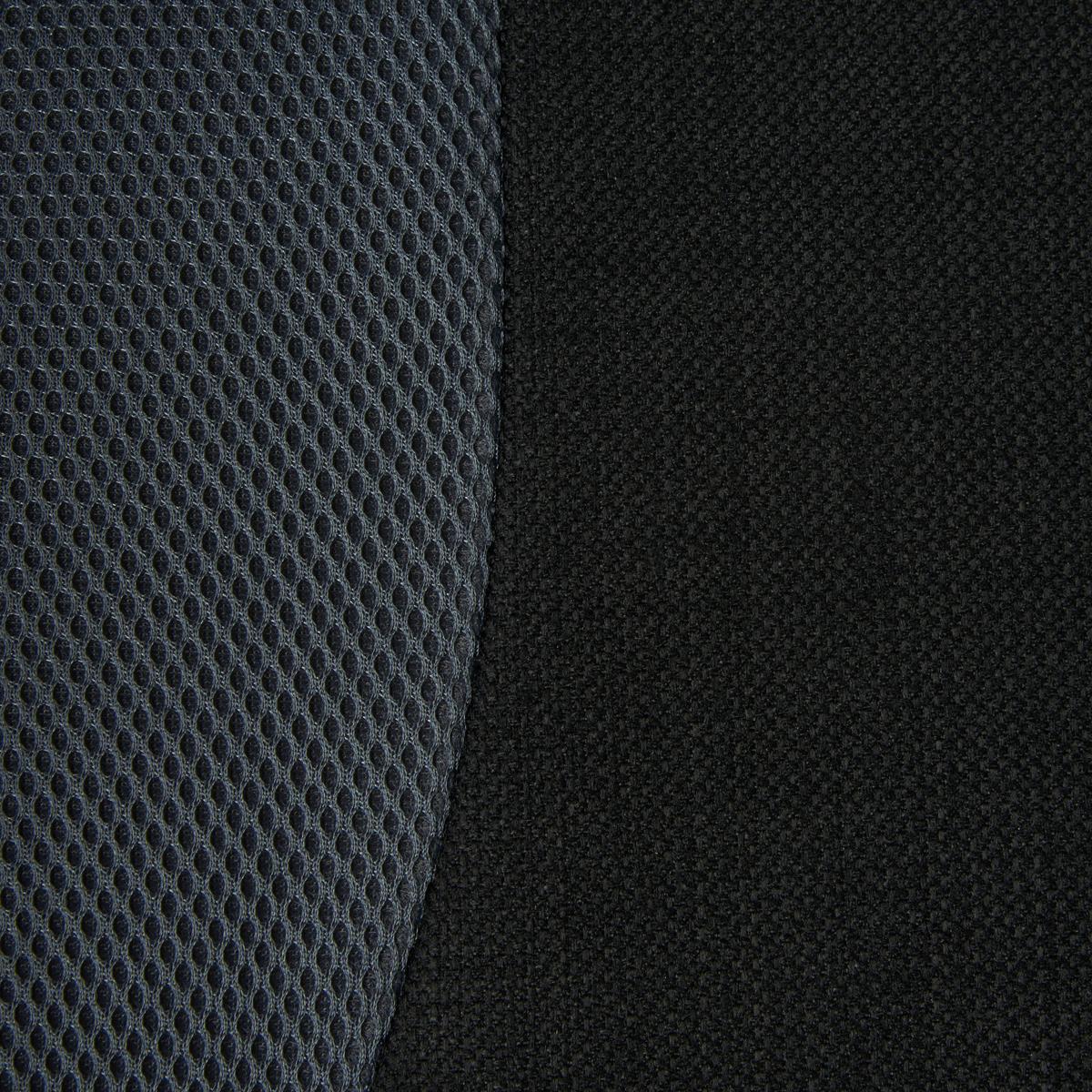 Bürostuhl Josh Mit Armstützen Grau/schwarz Bis 120 Kg - Schwarz/Grau, Design, Kunststoff/Textil (61/118-128/64cm) - MID.YOU