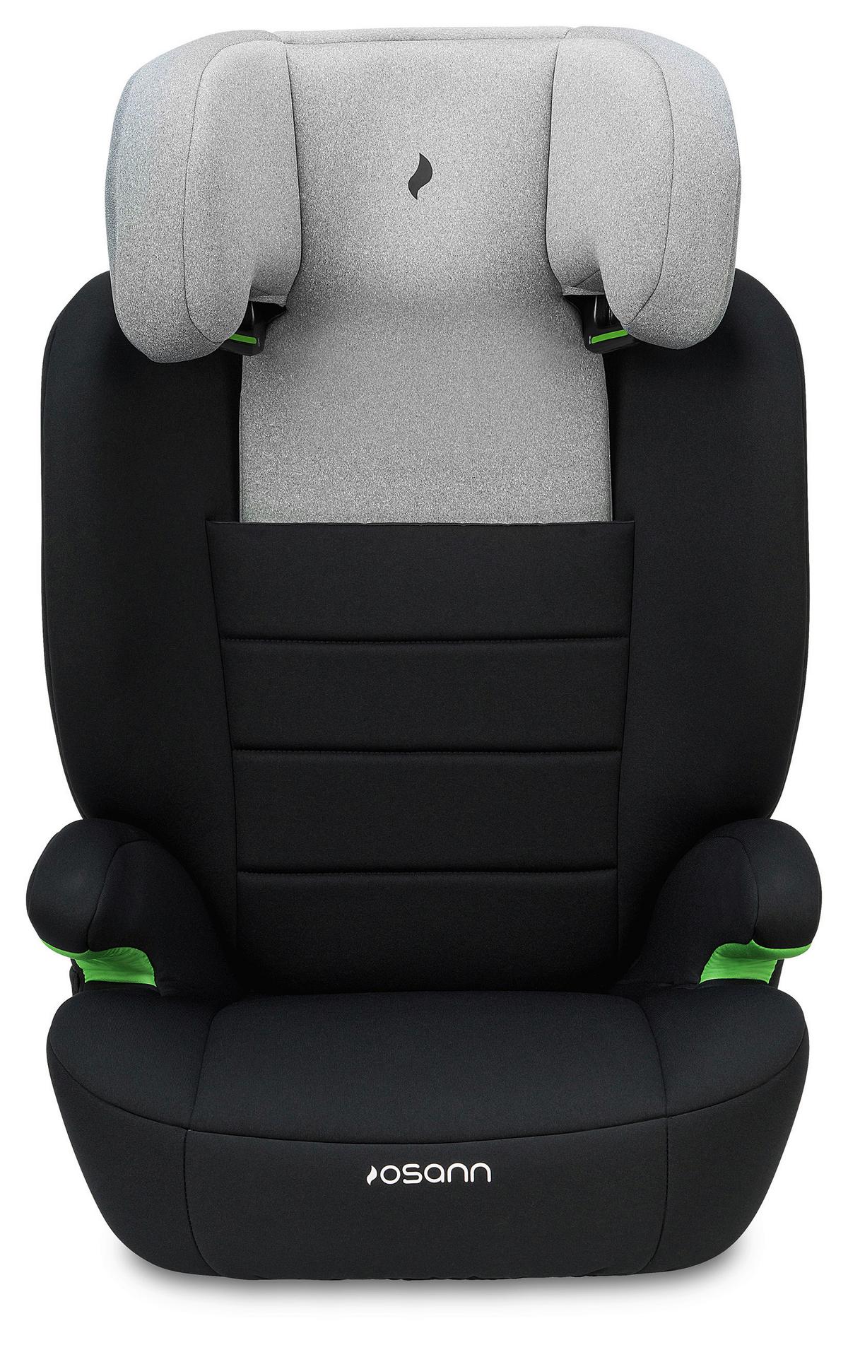 Kinderautositz Musca - Hellgrau/Schwarz, Basics, Kunststoff/Textil (44/55/43cm) - Osann