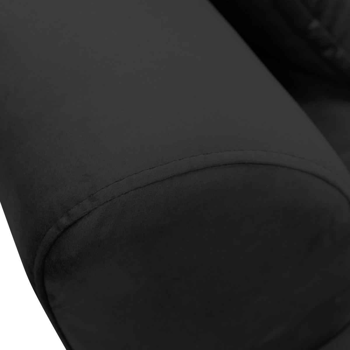 Ecksofa Mit Schlaffunktion Bello Mit Kissen Schwarz - Beige/Schwarz, Design, Textil (187/277cm) - Livetastic