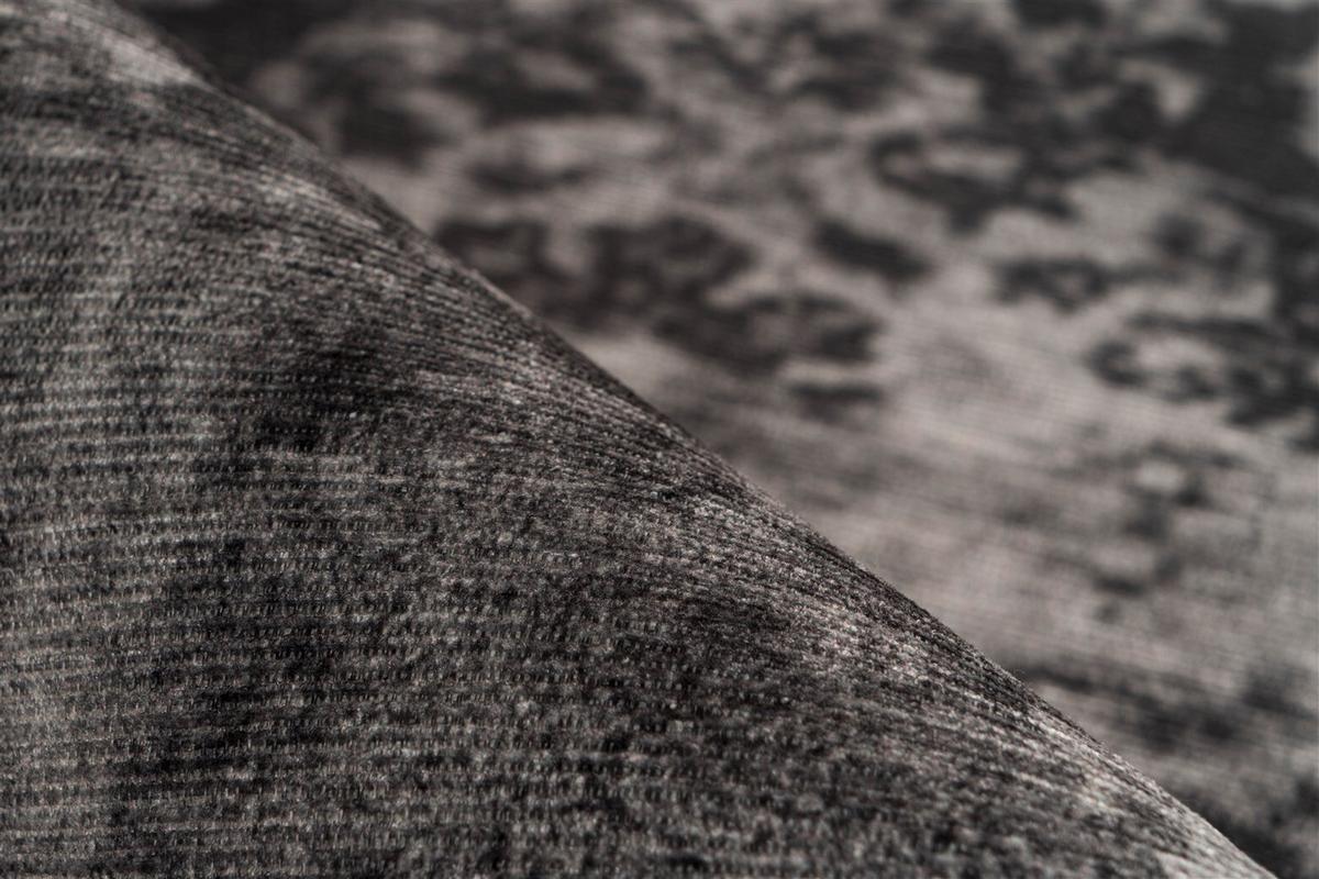 Flachwebteppich Vintage 8403 Grau, 200x290 cm - Grau, KONVENTIONELL, Textil (200/290cm)