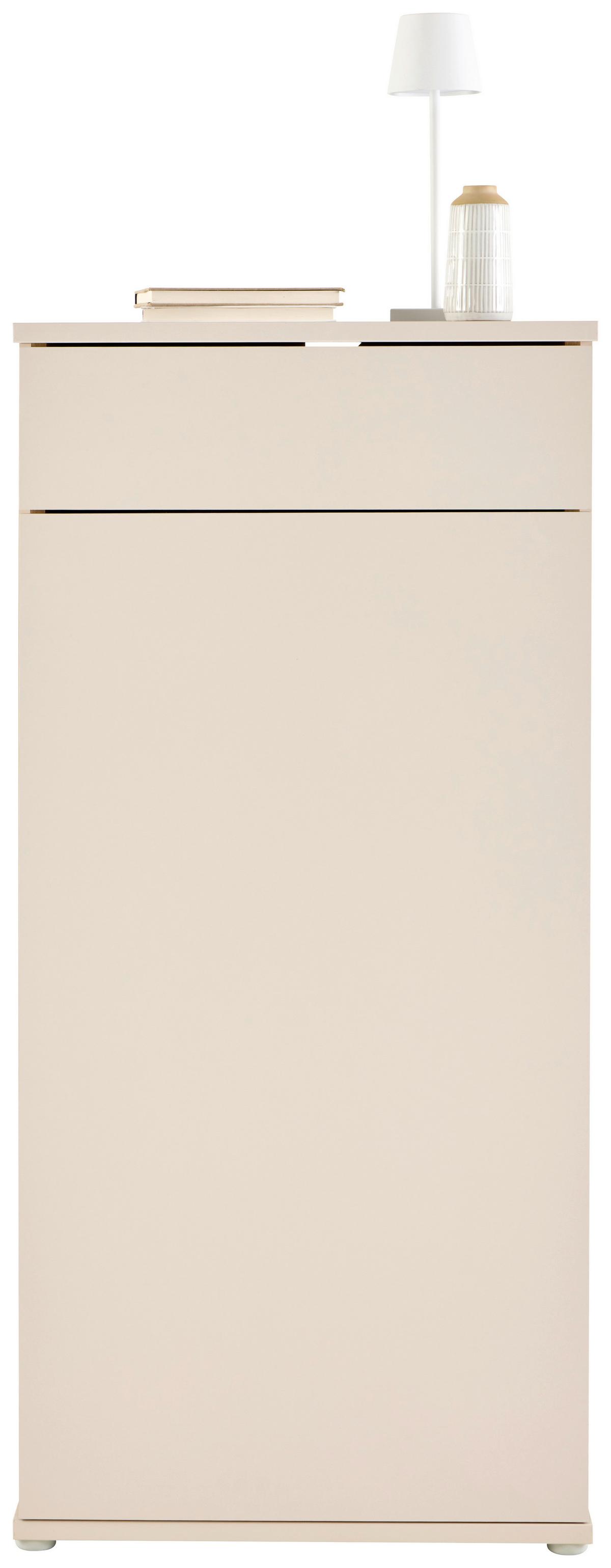 Schuhschrank Antonio Kaschmir H: 134 Cm - Kaschmir/Eiche Artisan, Trend, Holzwerkstoff (61/133,3/37,5cm)