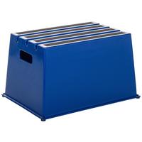 Tritthocker Tio-E1 - Blau, Basics, Kunststoff (52,5/31/37,5cm) - MID.YOU