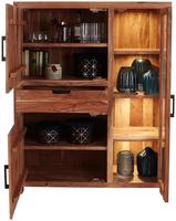 Breite Vitrine