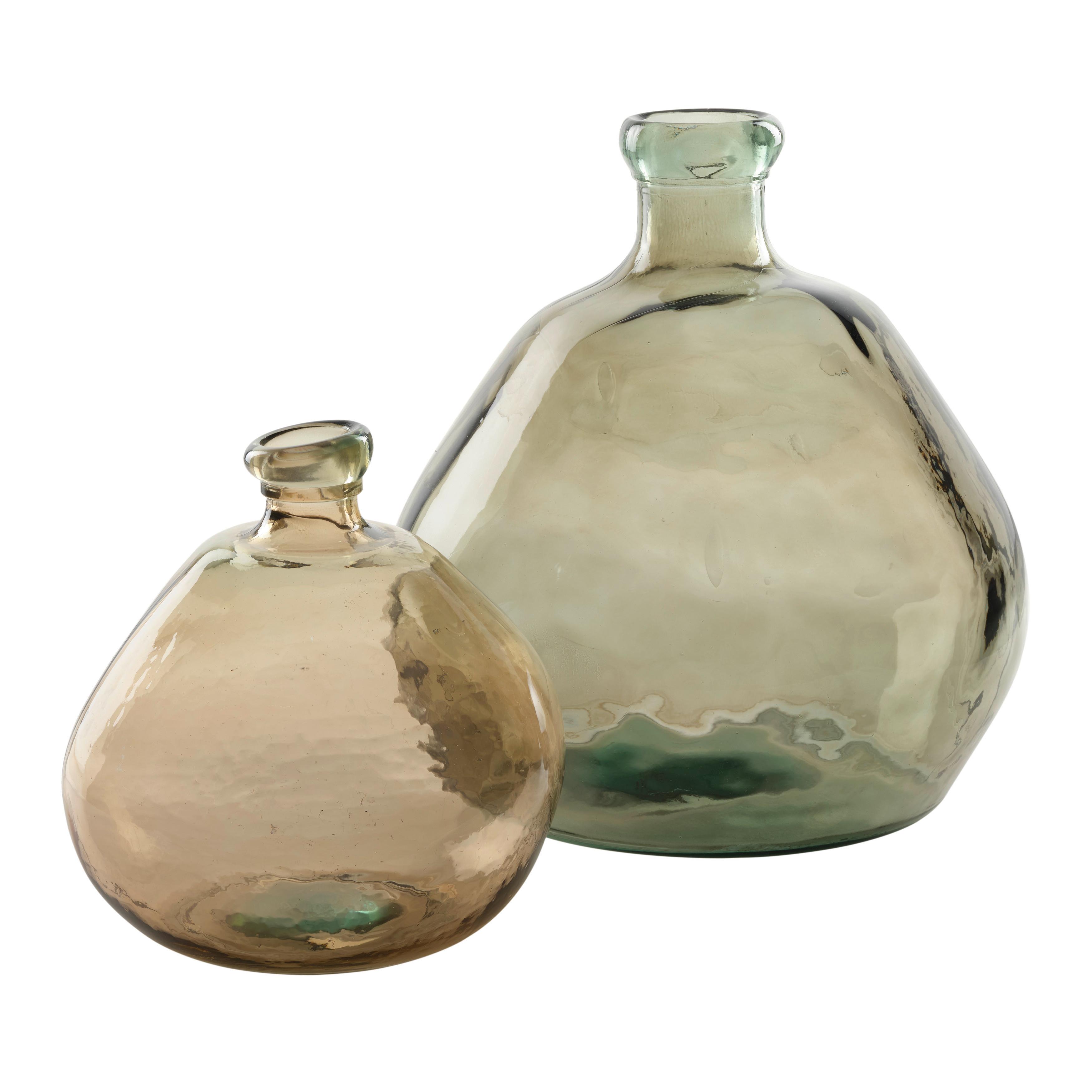 Váza v: 50cm - svetlohnedá, Modern, sklo (31,5/32cm) - Mömax