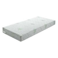 Wendematratze Benab Flora Bio Plus 90x200 Cm H3+h4 - Weiß/Grün, LIFESTYLE, Textil (90/200cm) - Benab