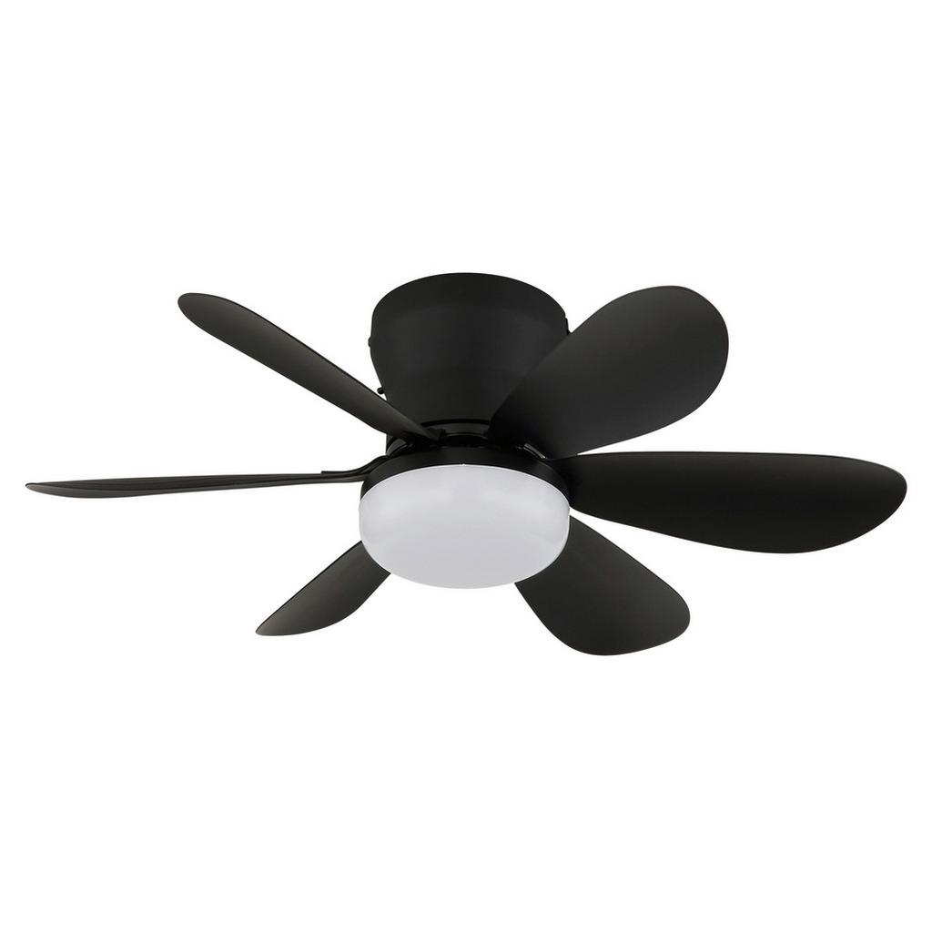 Deckenventilator Schwarz/Weiß 230V, 5W, DxH: ca. 51x16,5 cm