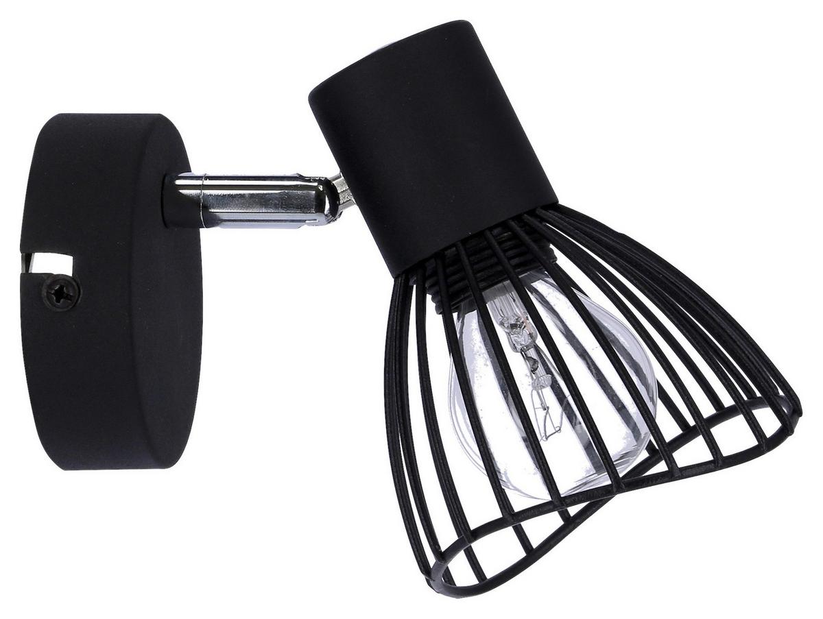 Wandstrahler 91-61881 - Schwarz, Basics, Metall (8/12/12cm)