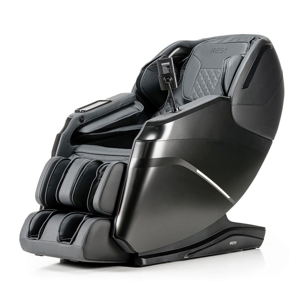 MASSAGESESSEL Schwarz B: 76cm - Schwarz, Basics, Kunststoff/Textil (76/113/155-175cm) - iRest
