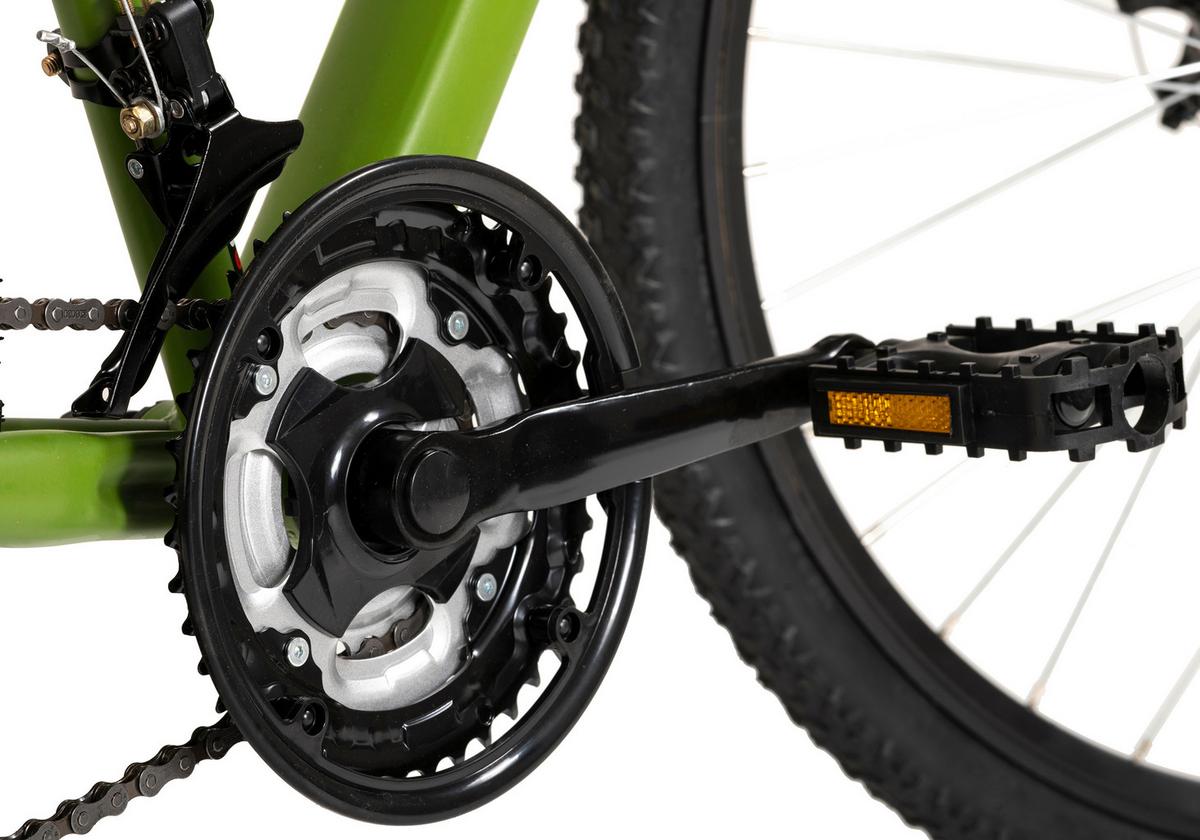 Mountainbike 401m Herren - Grün, MODERN, Metall (25/140/60cm)