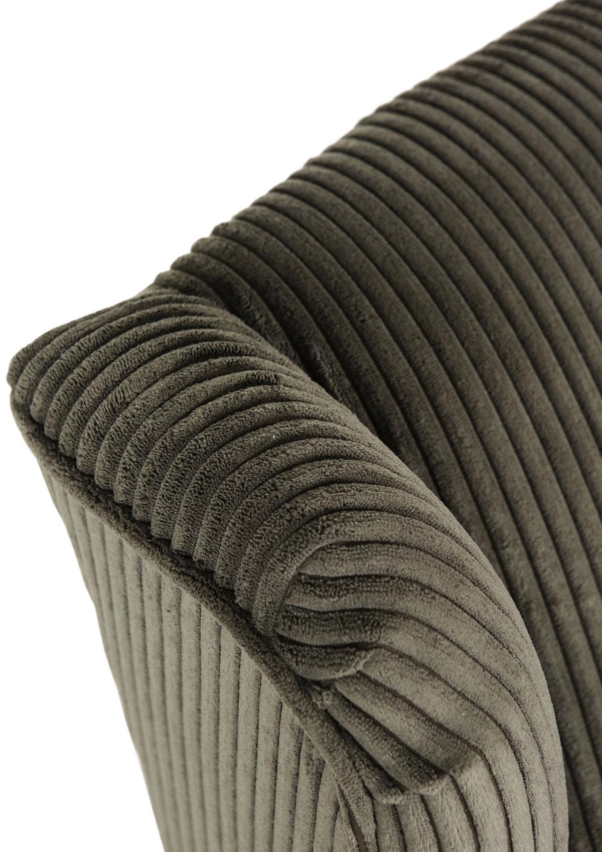 Kreslo - ušiak VIOLA, olivovozelený menčester - olivovozelená/čierna, drevo/textil (82/95/85cm) - Mömax