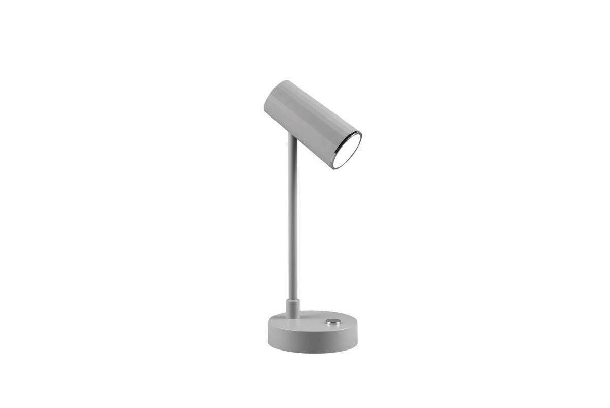 Akku-tischleuchte R52661111 Lenny - Grau, Design, Kunststoff (28/10/11cm)