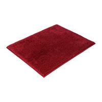 Fürdőszobaszőnyeg Timeless - bordó, Basics, textil (50/60cm) - Vossen