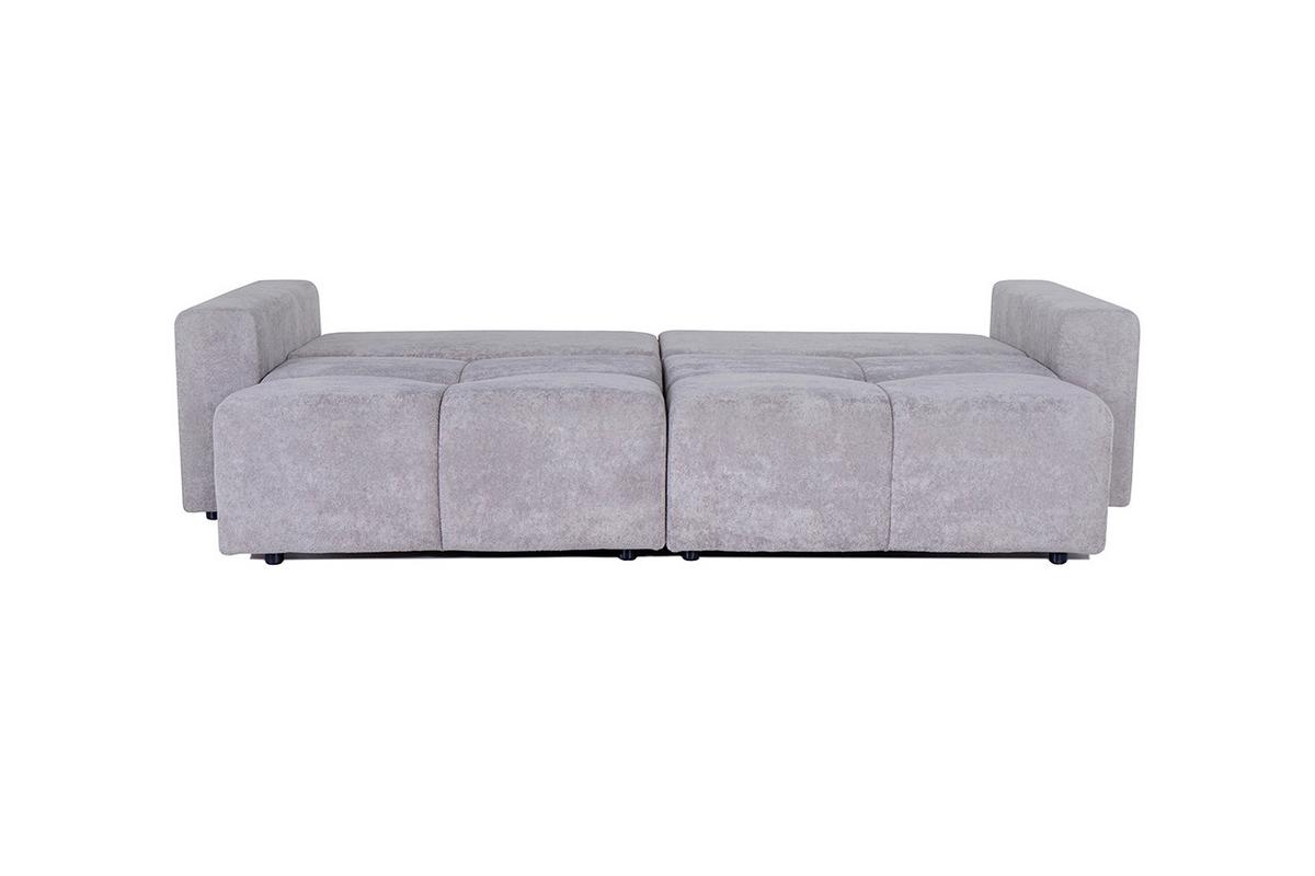 Mega Kanapé Monaco - bézs/fehér, Modern, textil/fa (270/126/88cm)