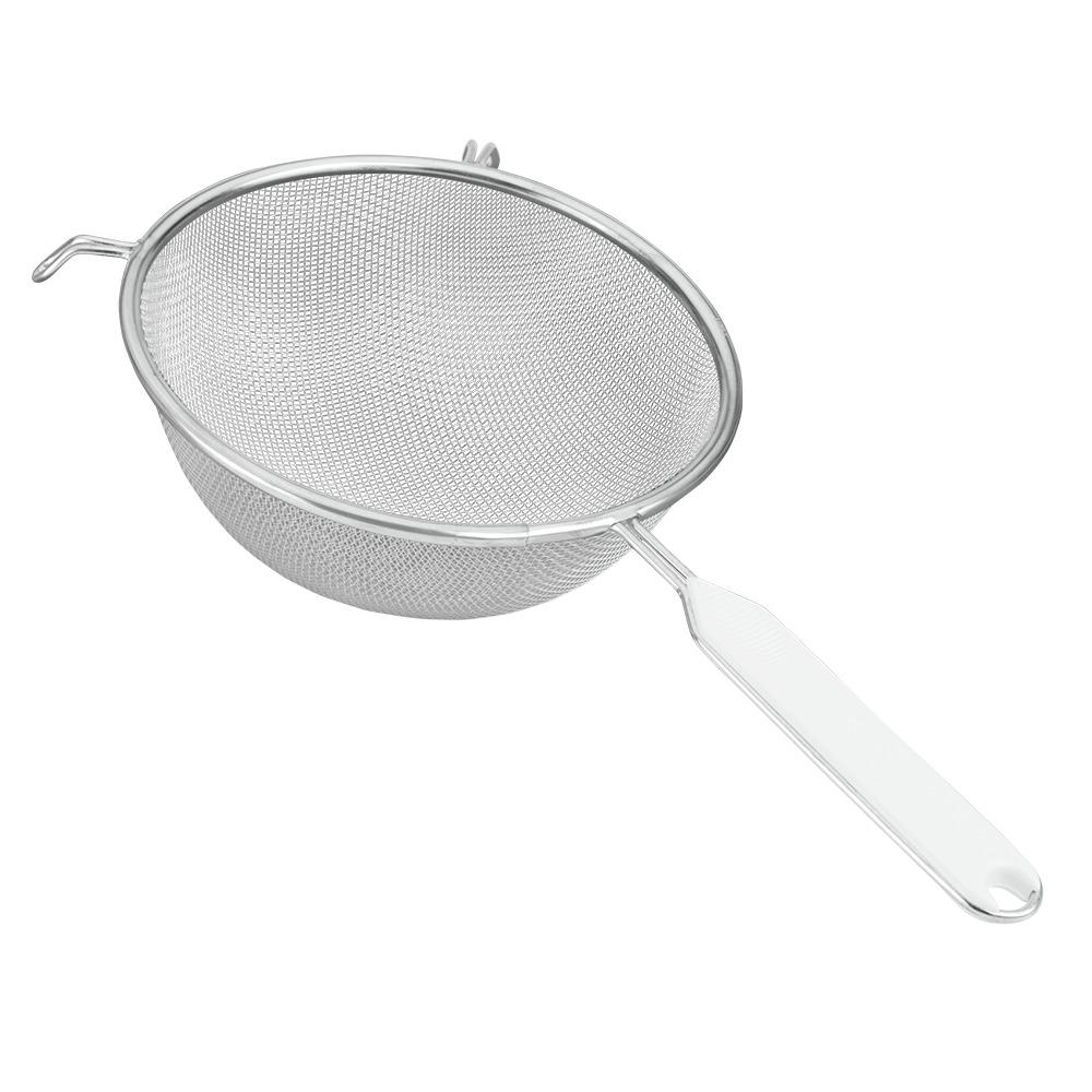 Küchensieb Madu D/l : Ca. 20/36 Cm - Weiß, Basics, Kunststoff/Metall (20cm) - Metaltex