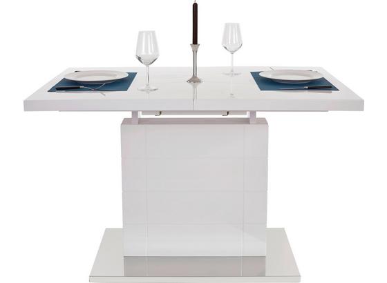 Výsuvný Stôl Raymond 120 Az - biela/farby nerezovej ocele, Moderný, kov/drevený materiál (120-160/76/80cm) Výsuvný Stôl Raymond 120 Az - biela/farby nerezovej ocele, Moderný, kov/drevený materiál (120-160/76/80cm)