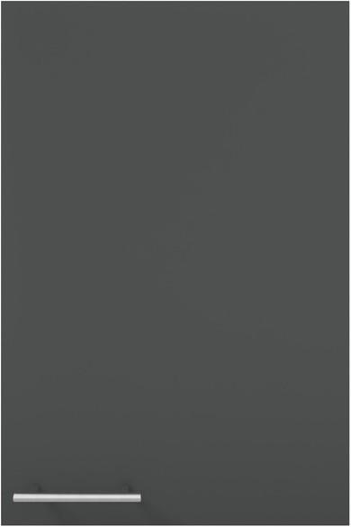 Eckküche Pn 80 mit Geräten 175x275 cm Grafit/Weiß - Graphitfarben/Schwarz, Trend, Holzwerkstoff (175/275cm) - Pino