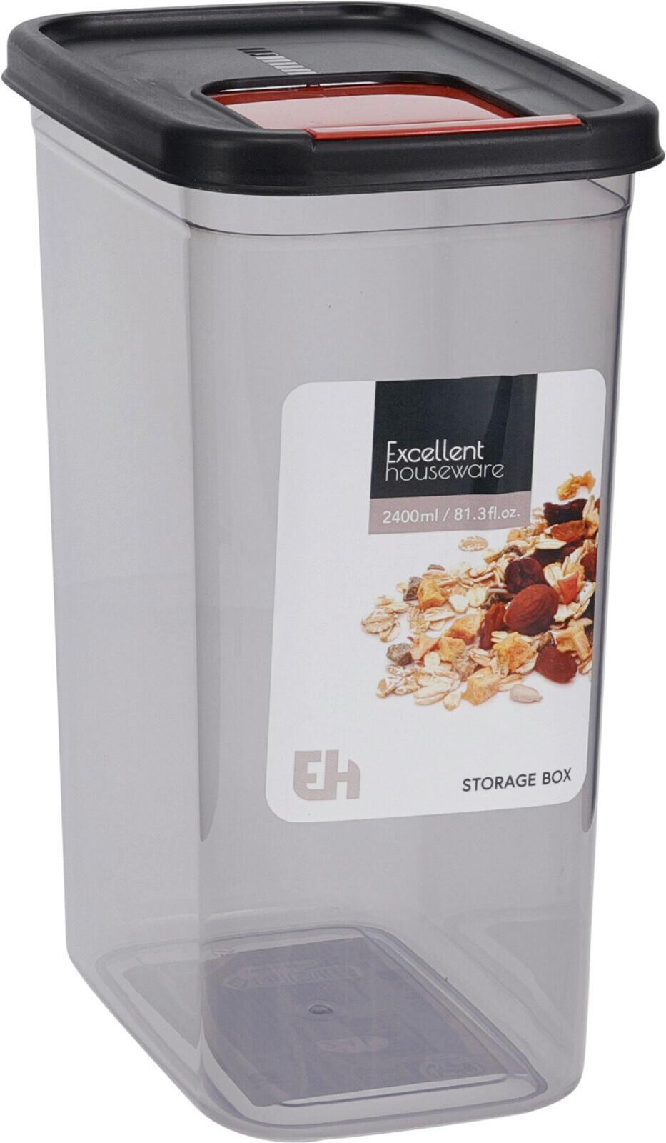 Dóza na sypké potraviny REDDOX - sivobiela, Basics (2.4l)