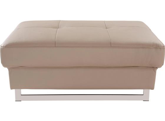 Ülőke Rockstar - homok színű, modern, bőr (96/46/66cm) Ülőke Rockstar - homok színű, modern, bőr (96/46/66cm)